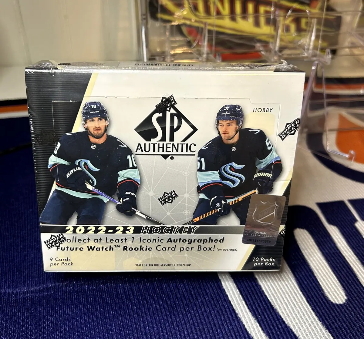 2025-26 Upper Deck SP Authentic Hockey Hobby Box Factory Sealed Future Watch RC — front