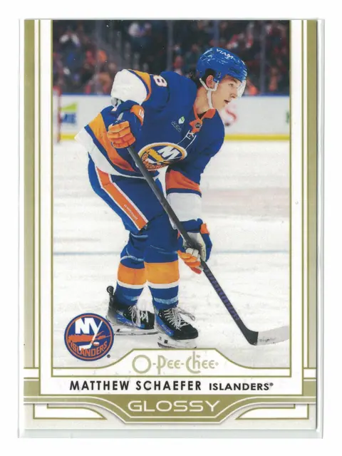 Matthew Schaefer O-Pee-Chee Glossy #OG-28 2025-26 Upper Deck Series 2